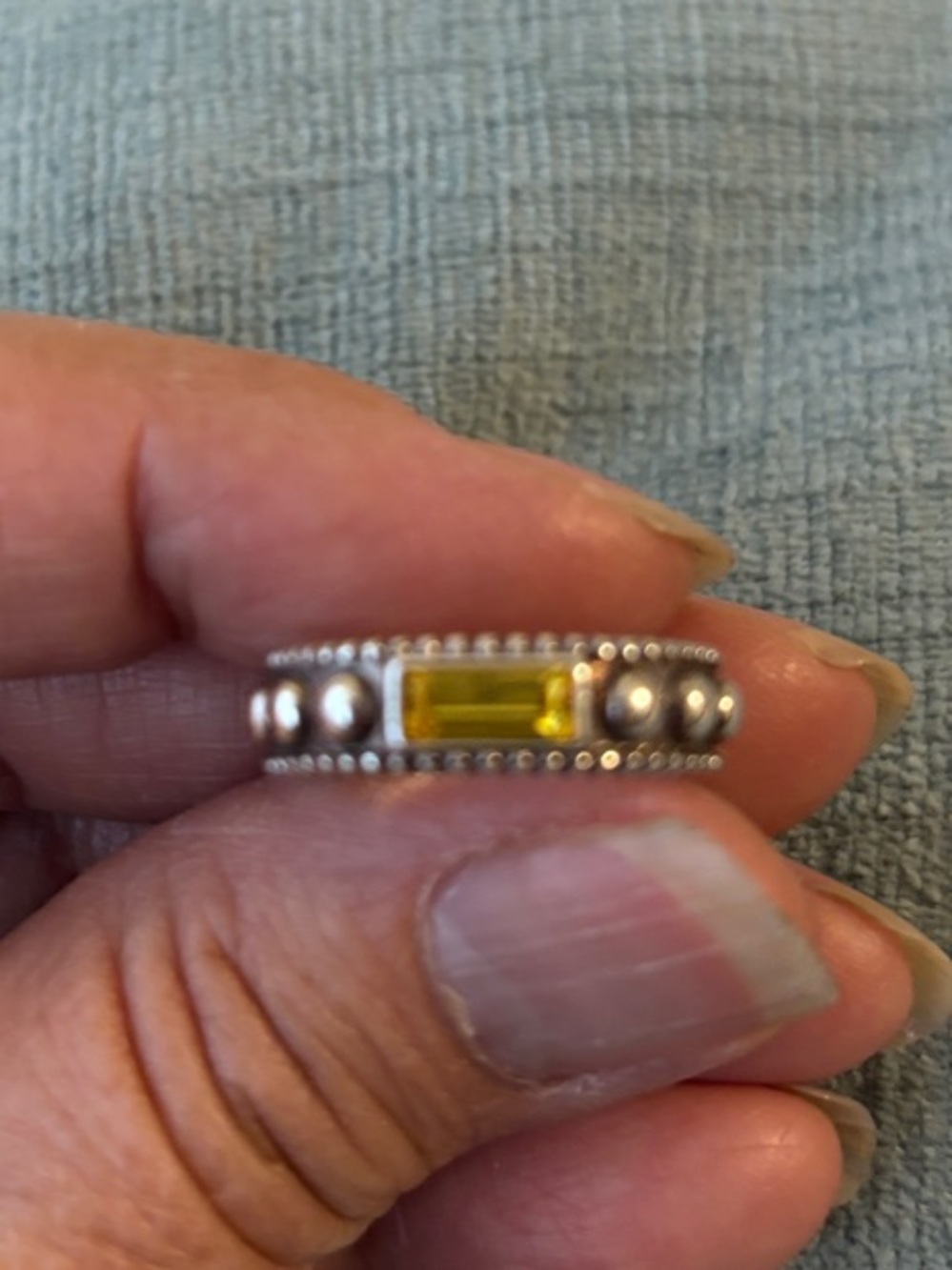 Brighton Pretty Tough Gem Ring -Size 7